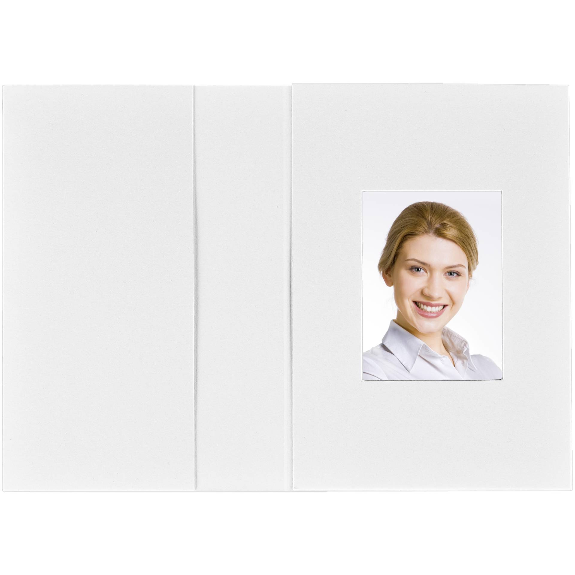 1x100 Daiber Folders white matt 31x42 mm