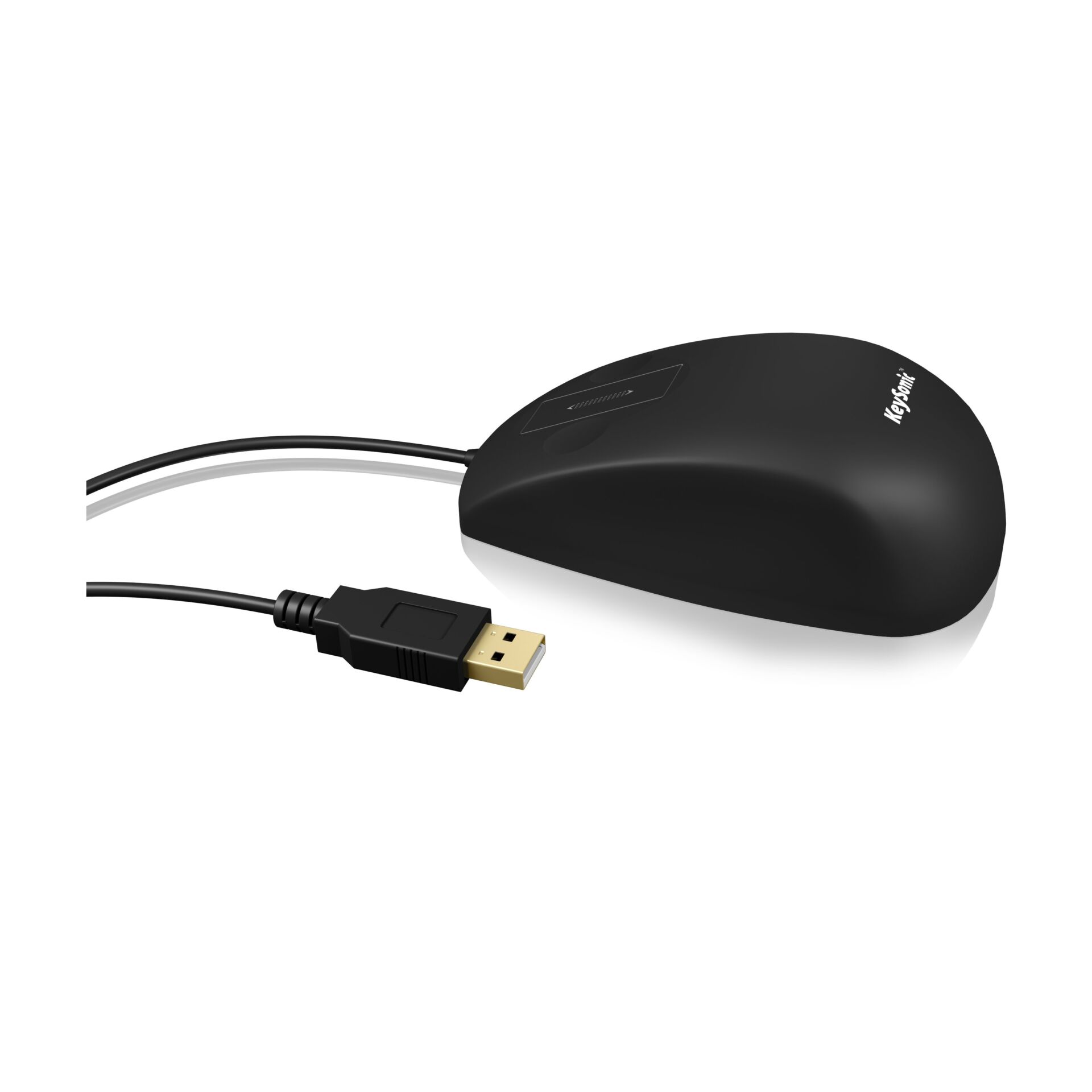 KeySonic KSM-5030M-B Waterproof Mouse Black