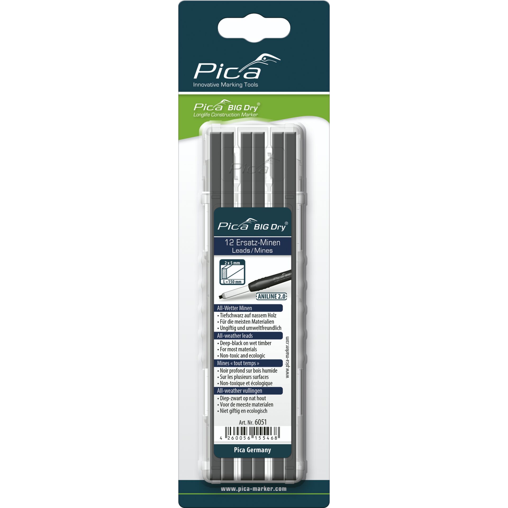 Pica BIG DRY Refills ANILINE 2.0 - SB