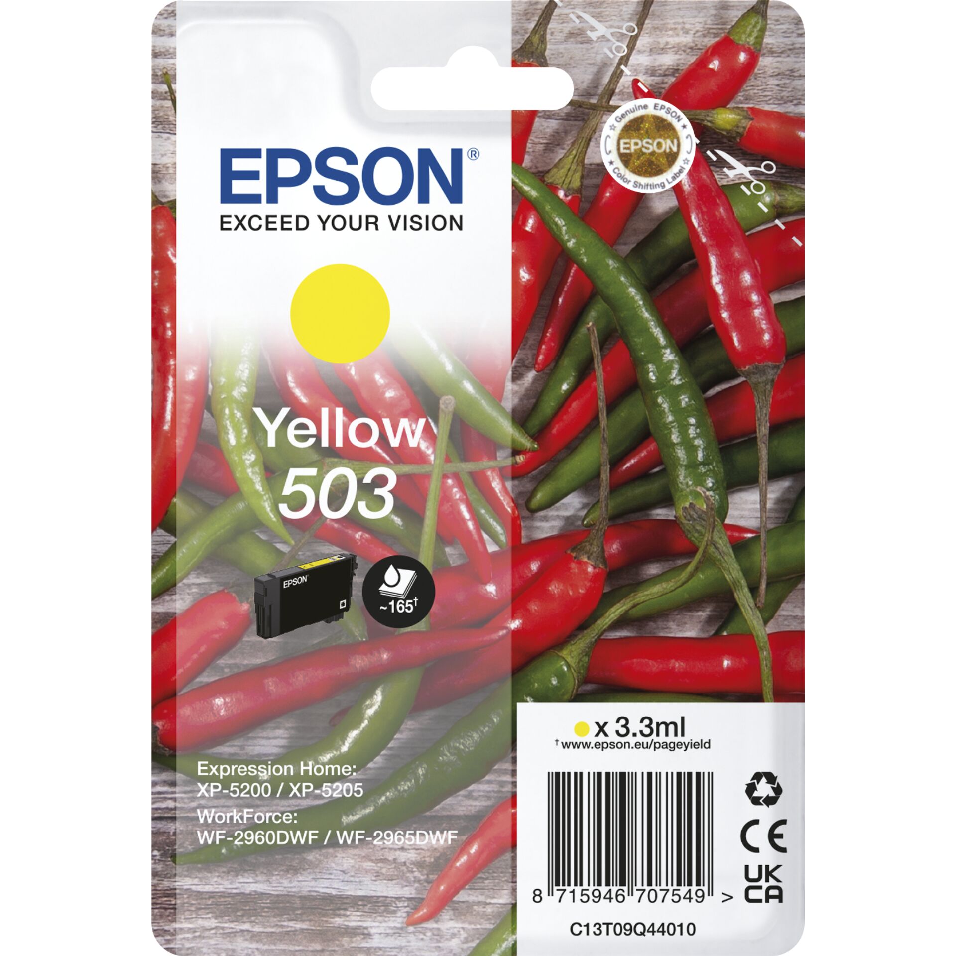 Epson ink cartridge yellow 503 T 09Q4