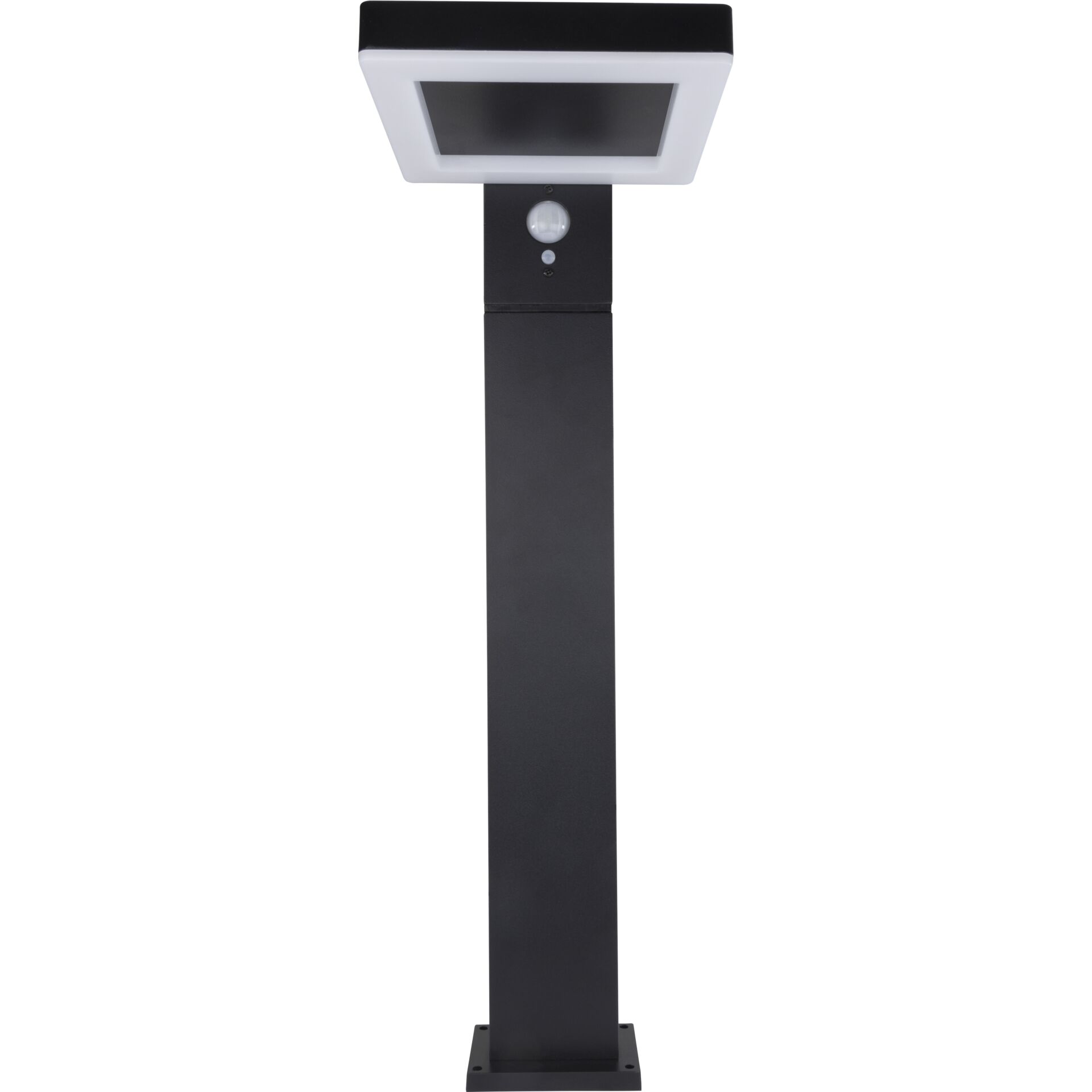 REV LED Solar Floor Lamp Square black 2023001400