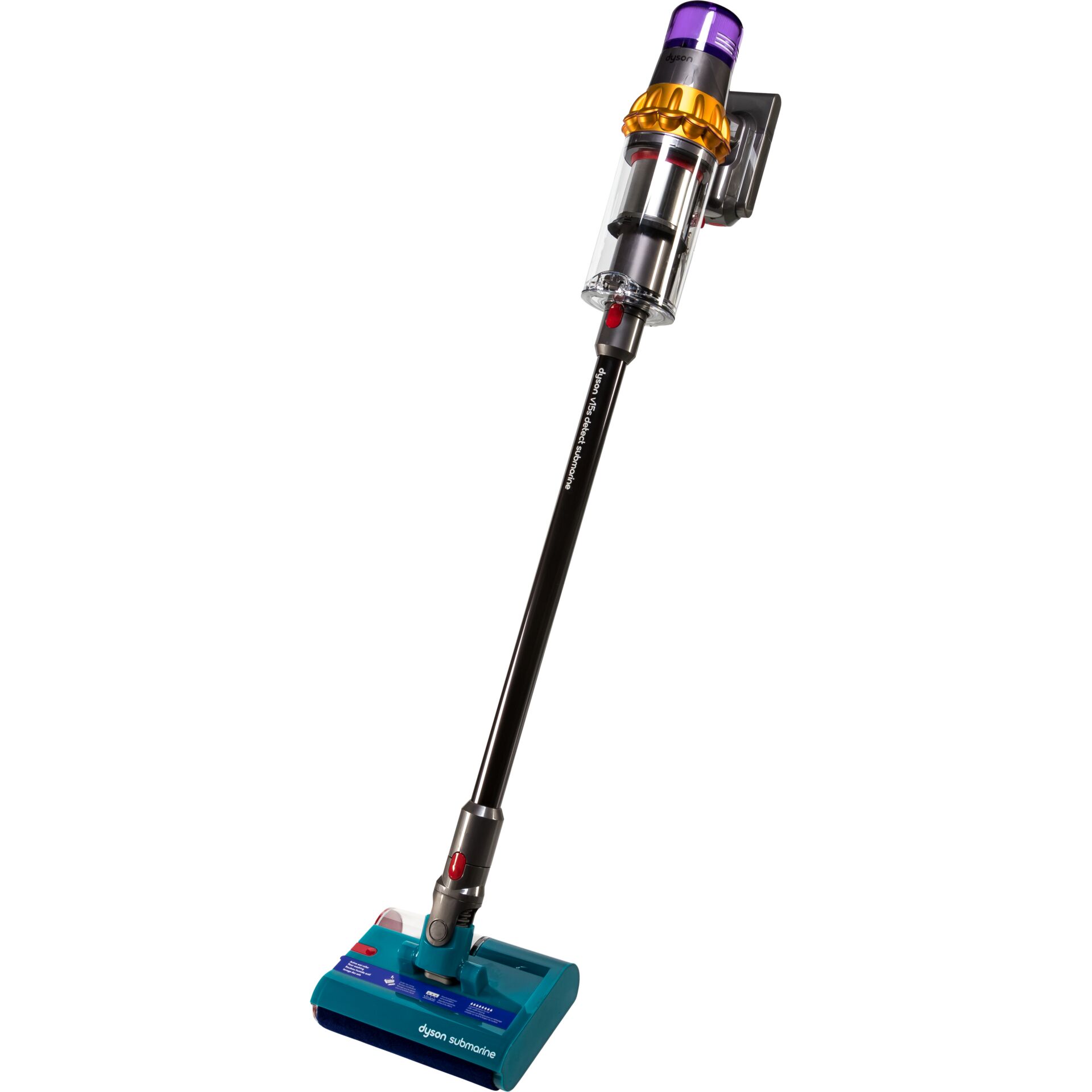 Dyson V15s Detect Submarine Nickel yellow