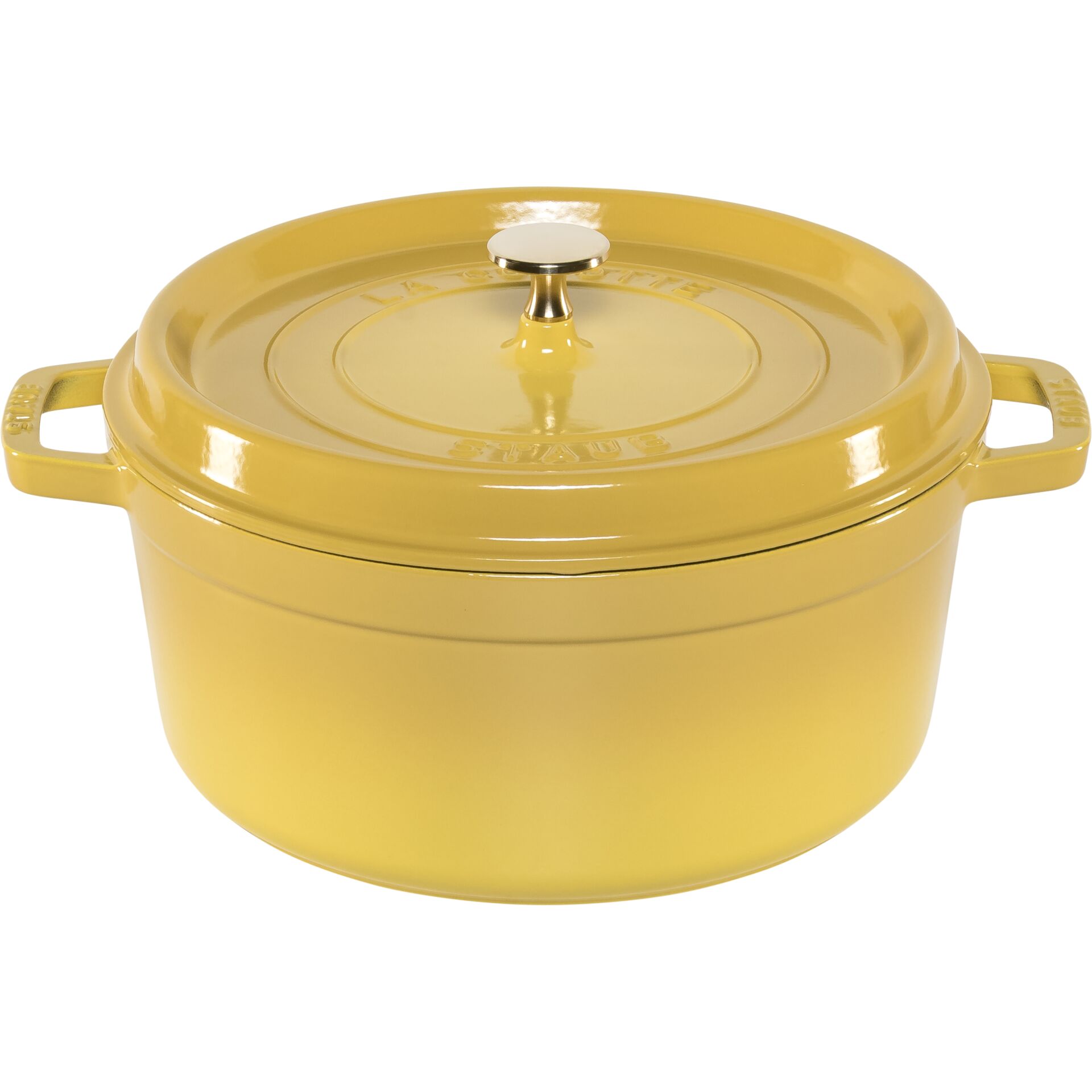 Staub La Cocotte 26cm Round, Citron, Cast Iron