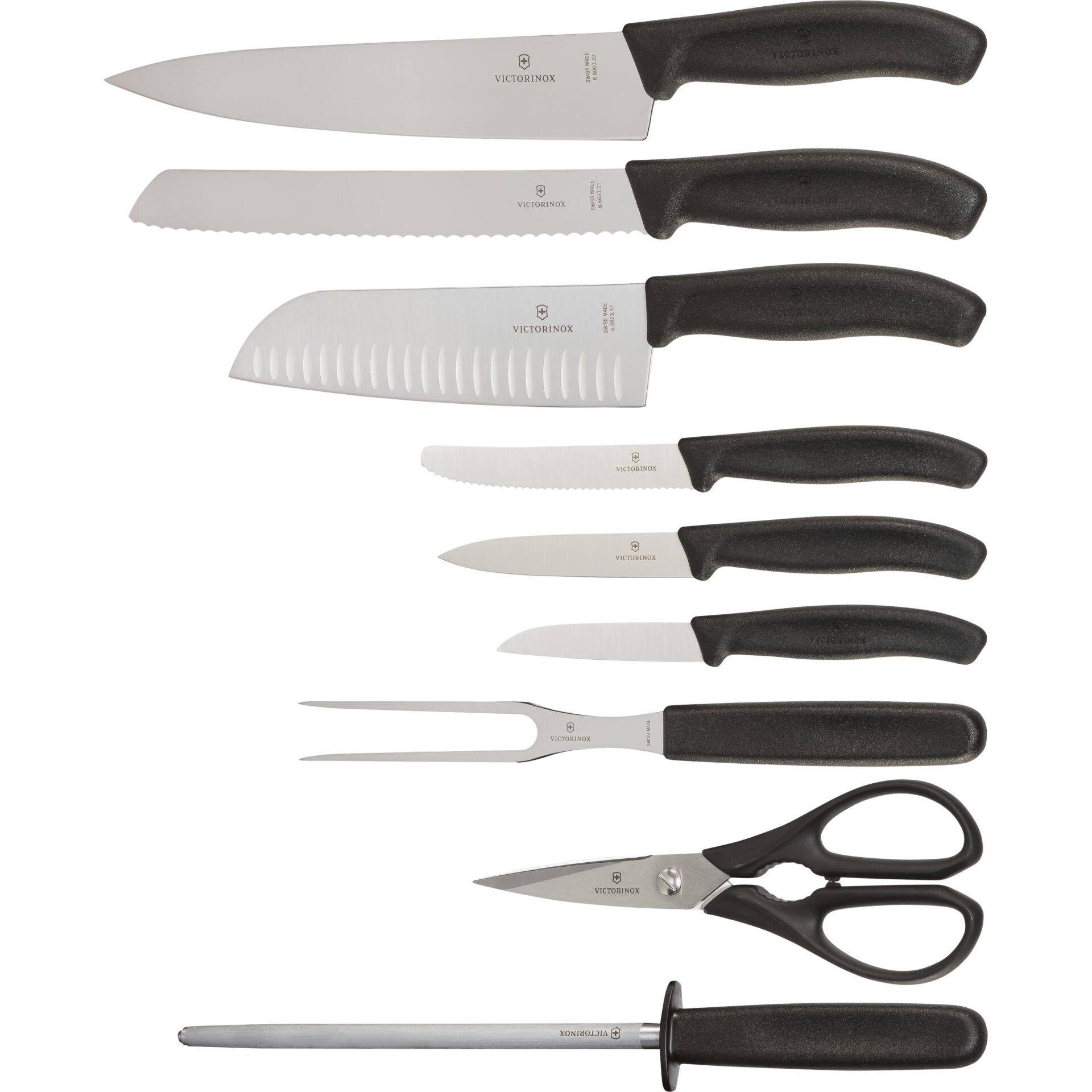 Victorinox Classic Knife Block 9 pcs.