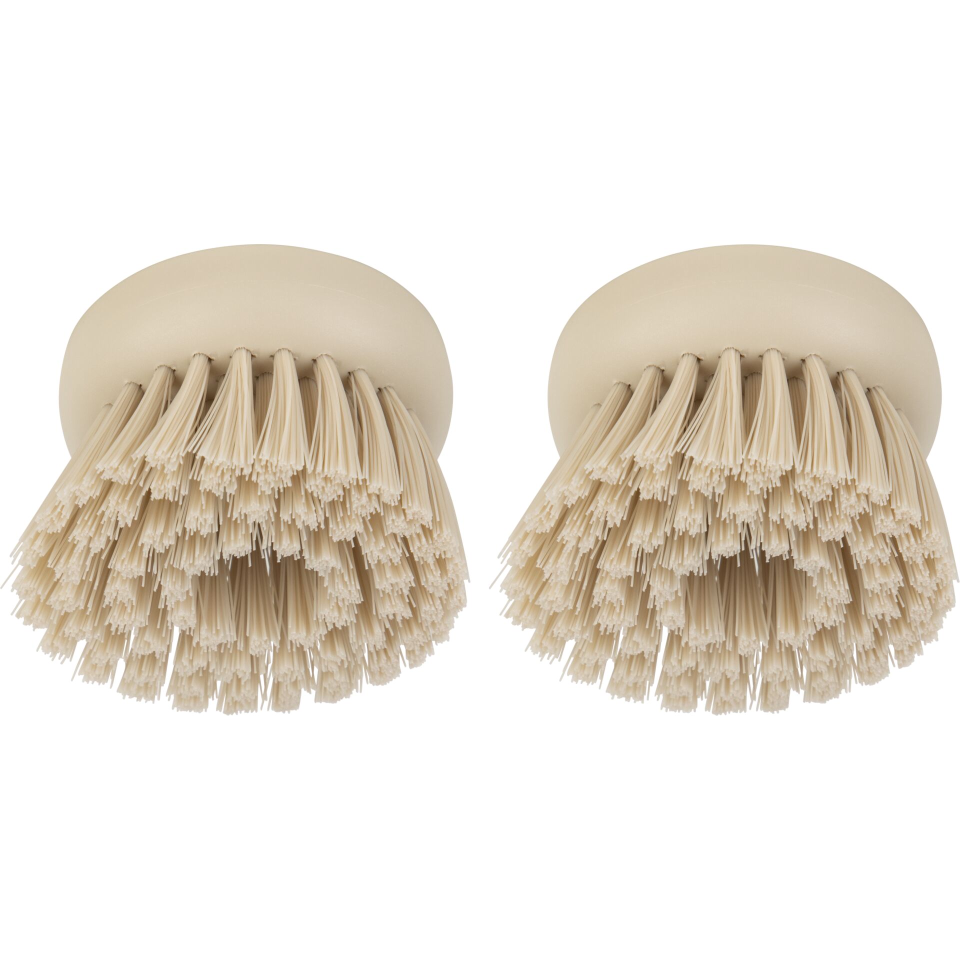 Brabantia Replacement Dish Brush Set of 2 Soft Beige