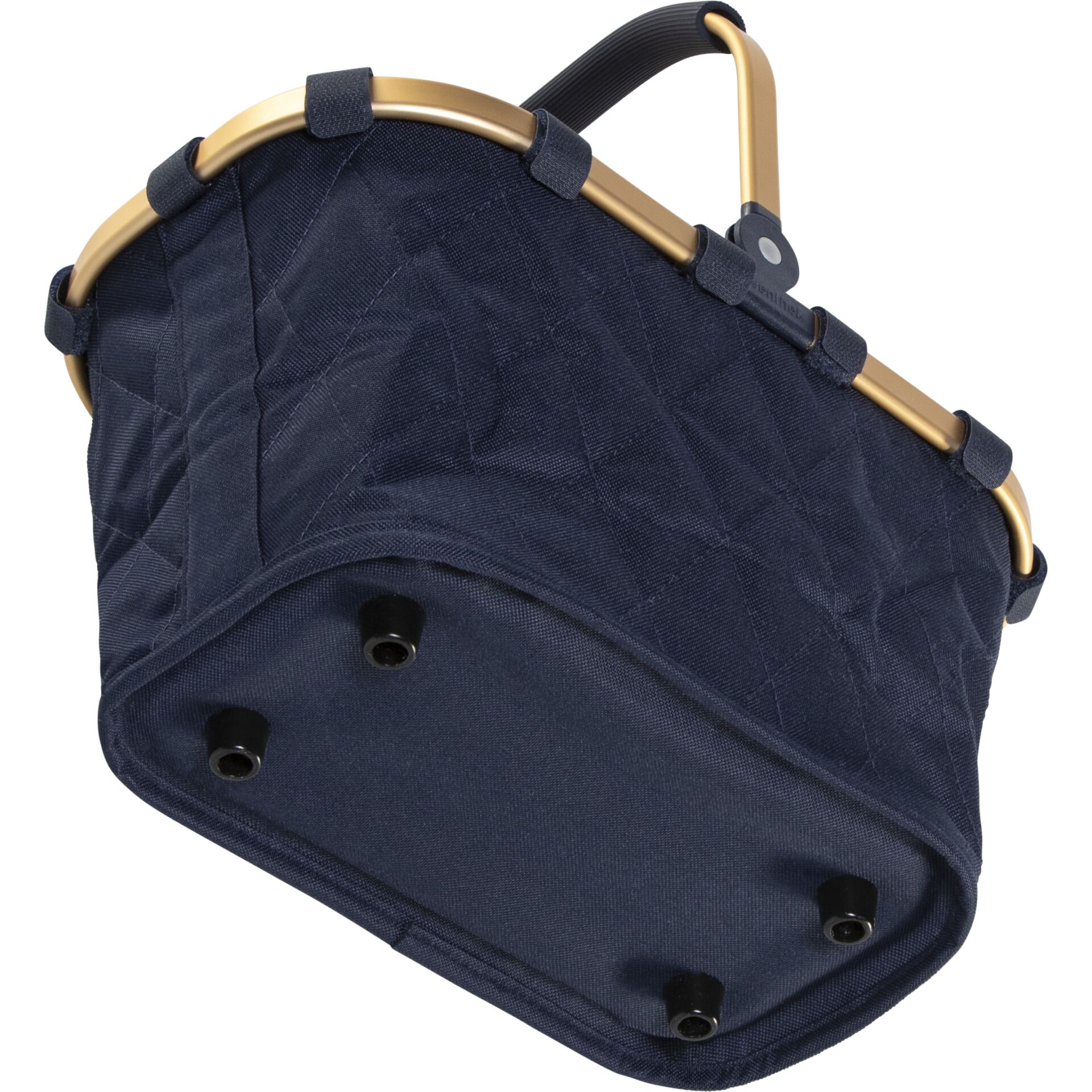 Reisenthel carrybag XS frame rhombus midnight gold