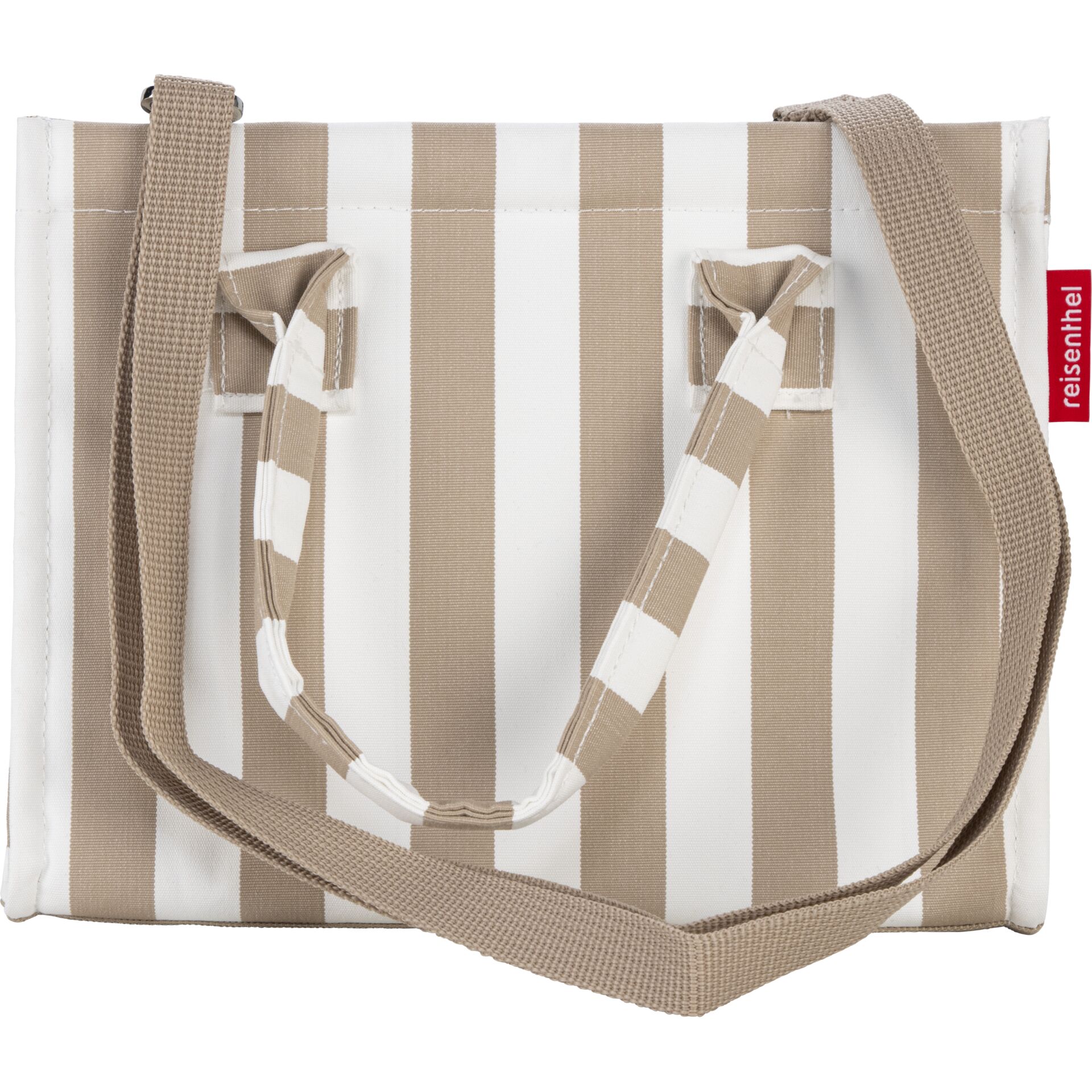 Reisenthel dailyshopper XS summerstripes coffee