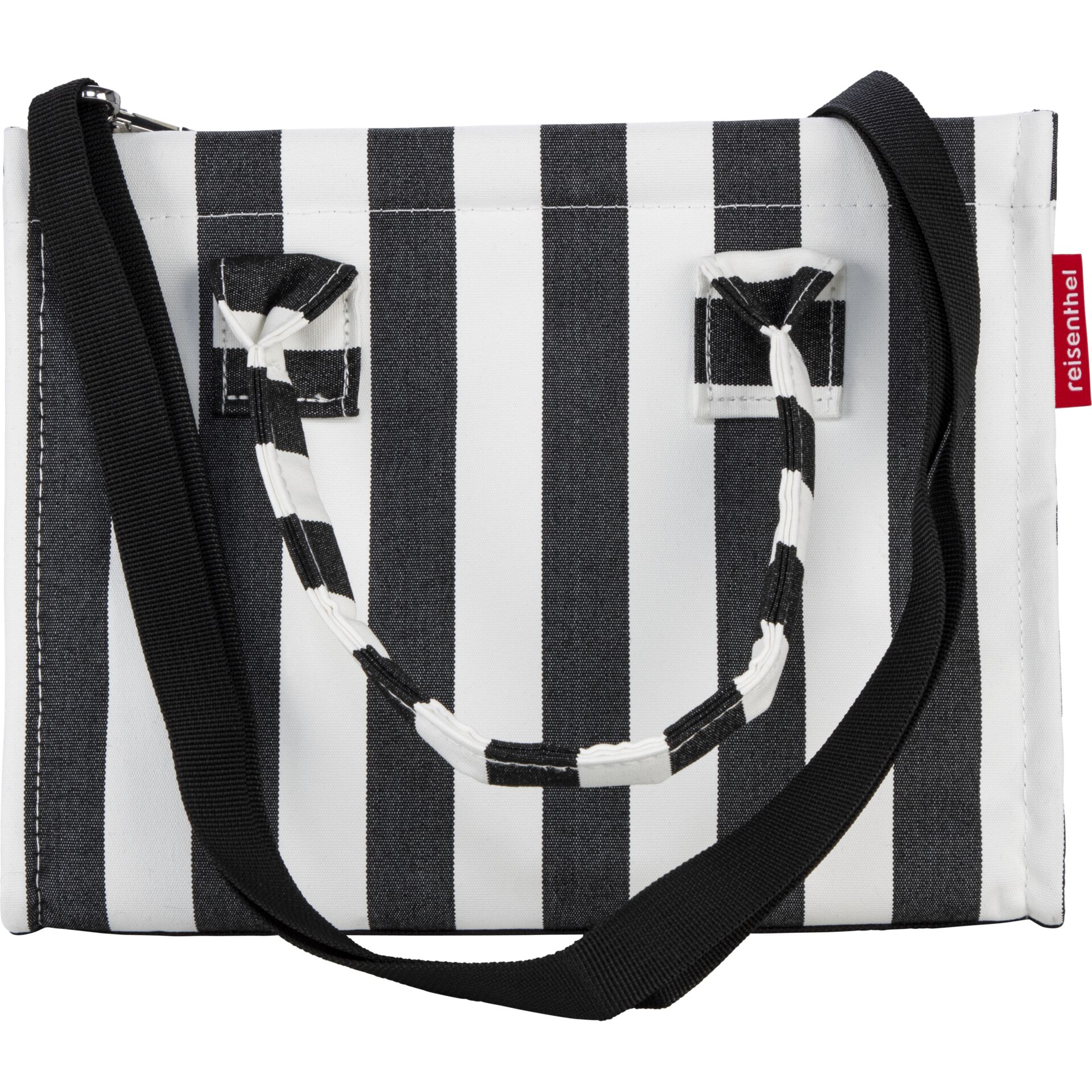 Reisenthel dailyshopper XS summerstripes black