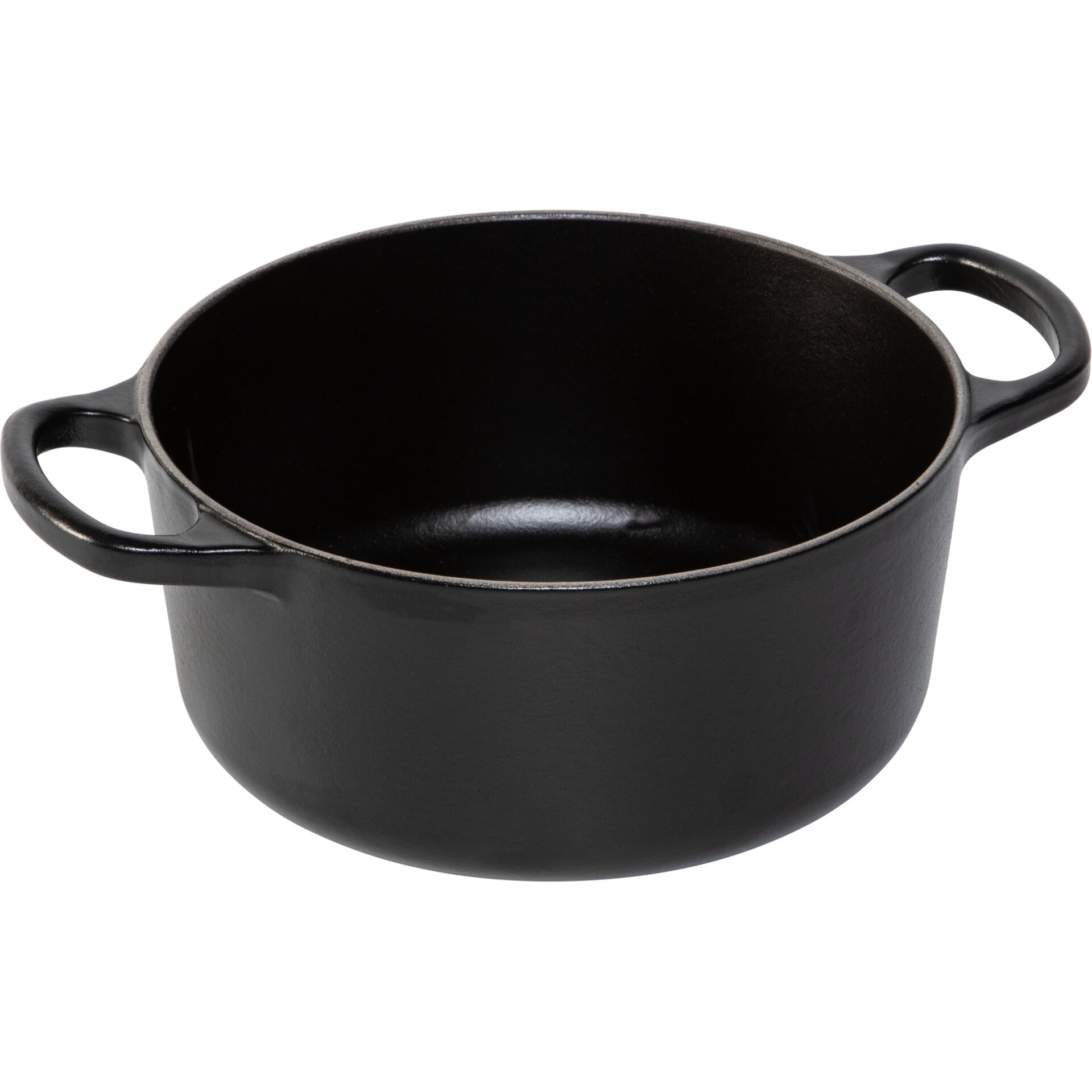 Le Creuset Signature Casserole round 18 cm satin satin black