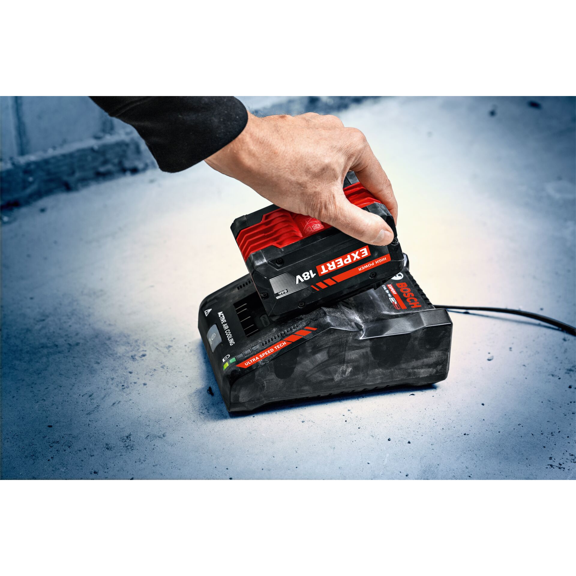 Bosch Starter-Set 2x EXBA18V-80 EXAL18V-160