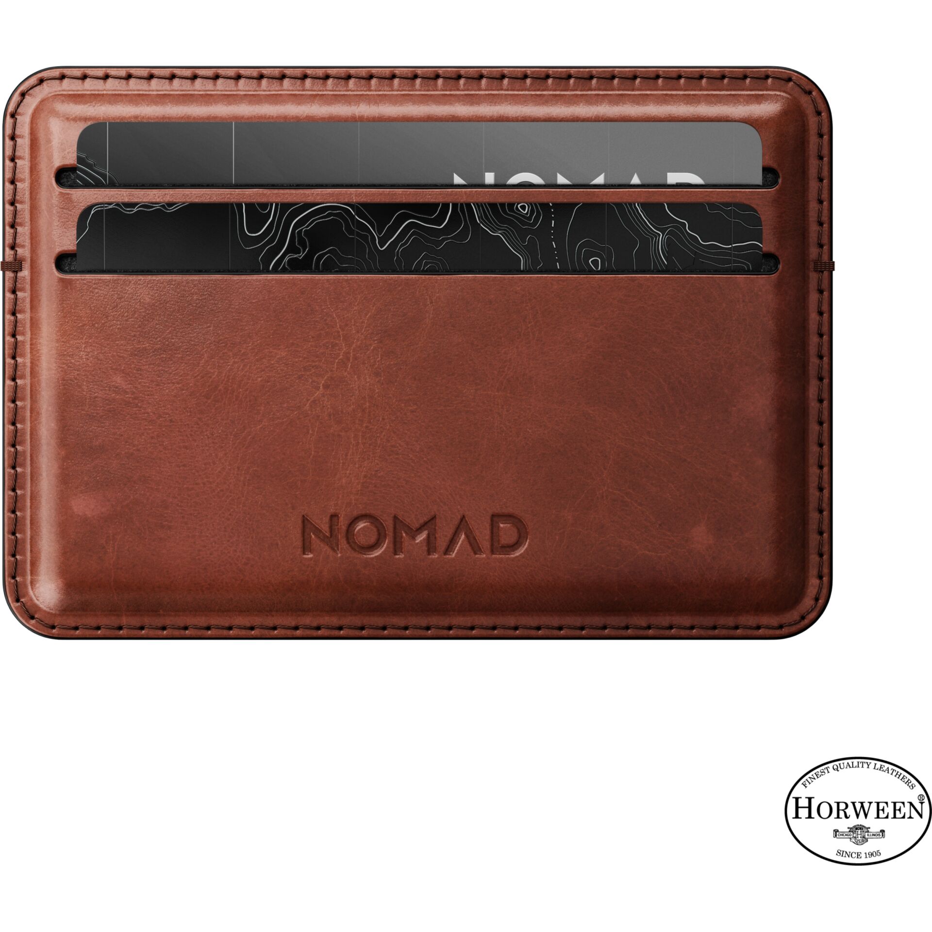 Nomad Card Wallet Horween Leather Olde Dublin