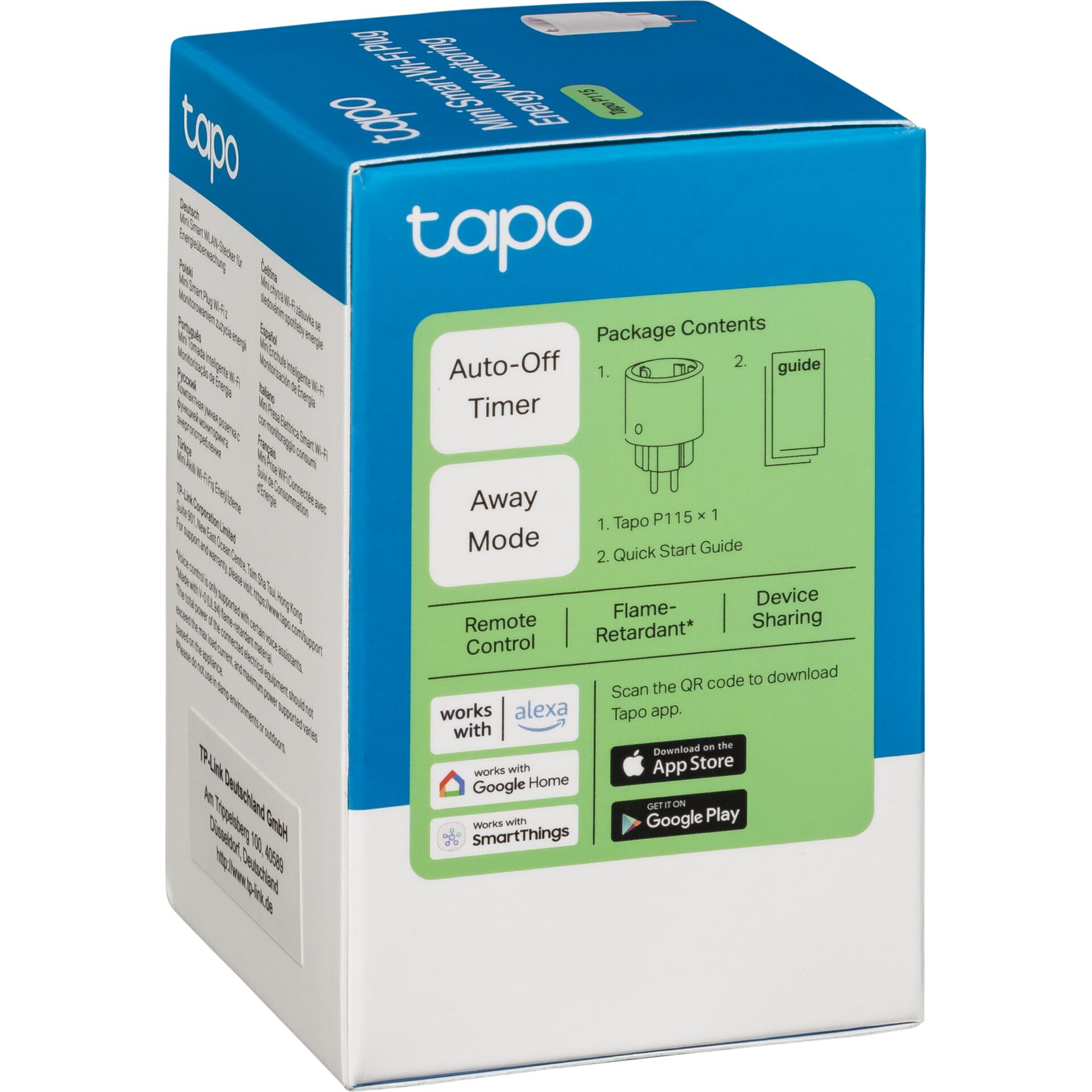 Tapo P115 (1 Piece) Smart Wi-Fi Socket