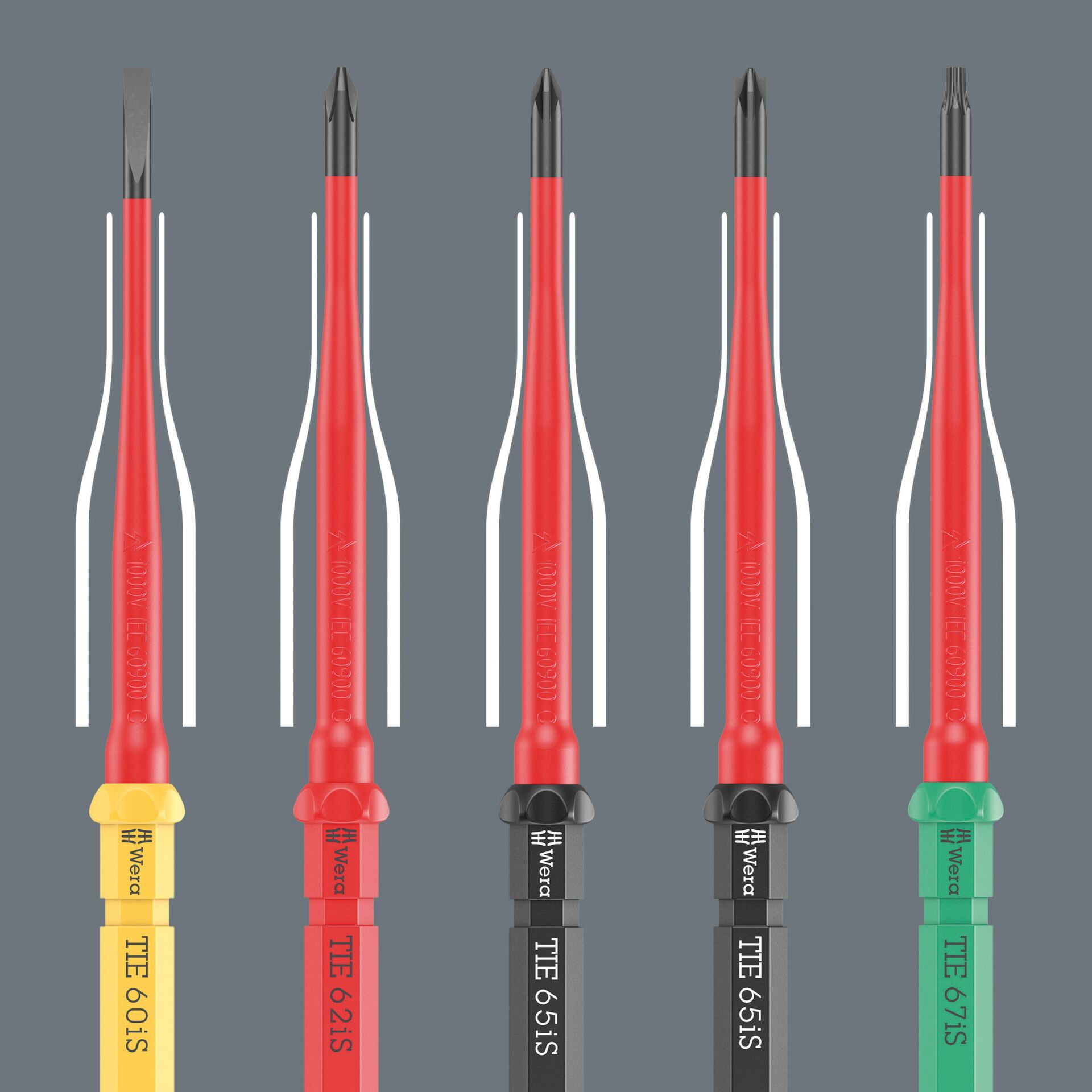Wera Kraftform Kompakt VDE Safe- Torque Speed Control Cabine Set1