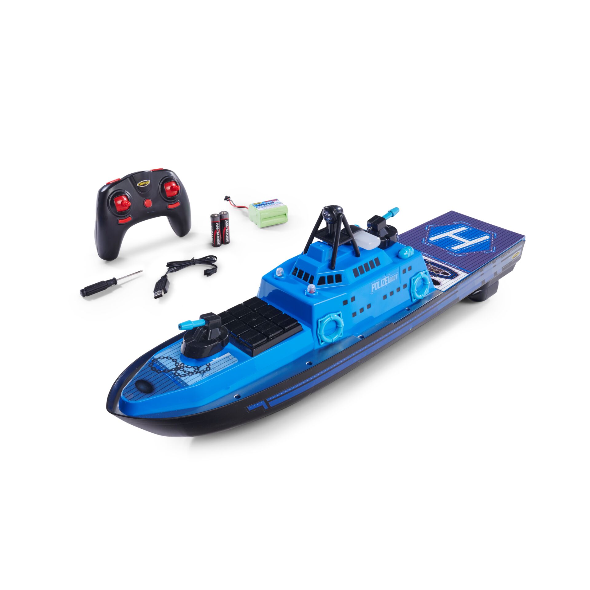 Carson Police Boat 2,4G 100% RTR