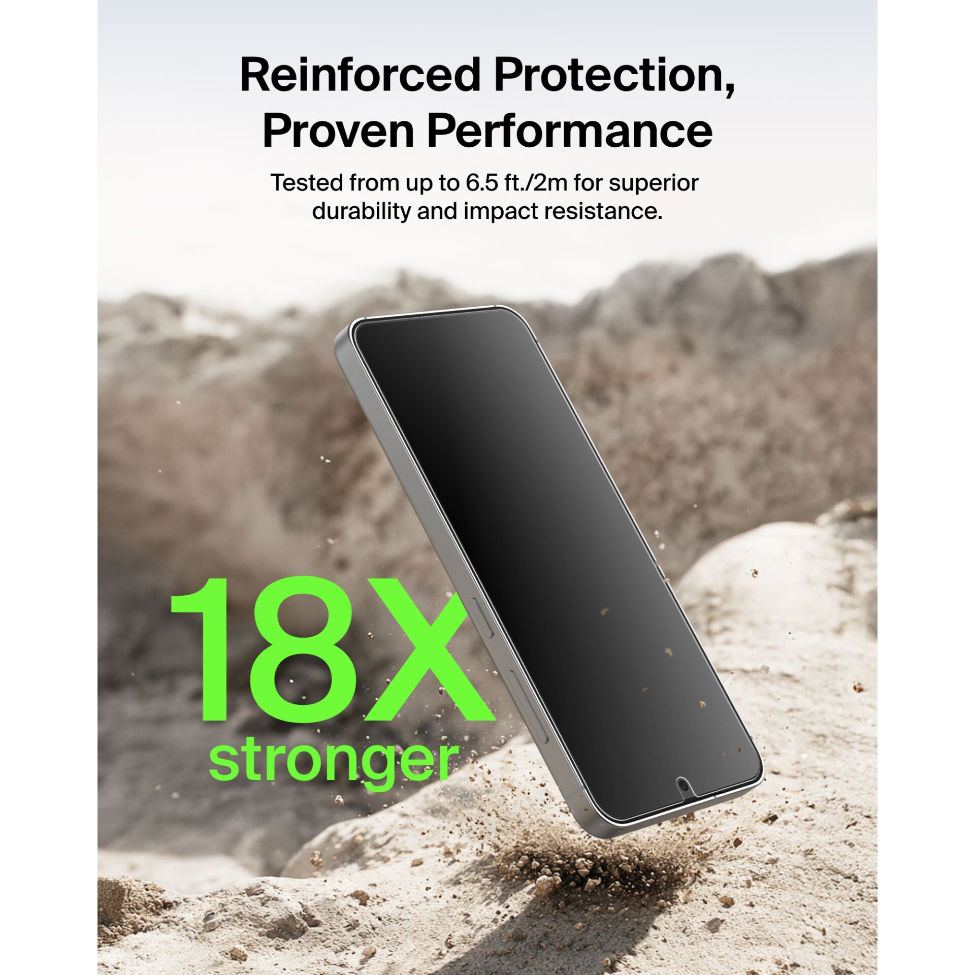 Belkin Titan SmartShield Glass Screen Guard S26 OVB072hq