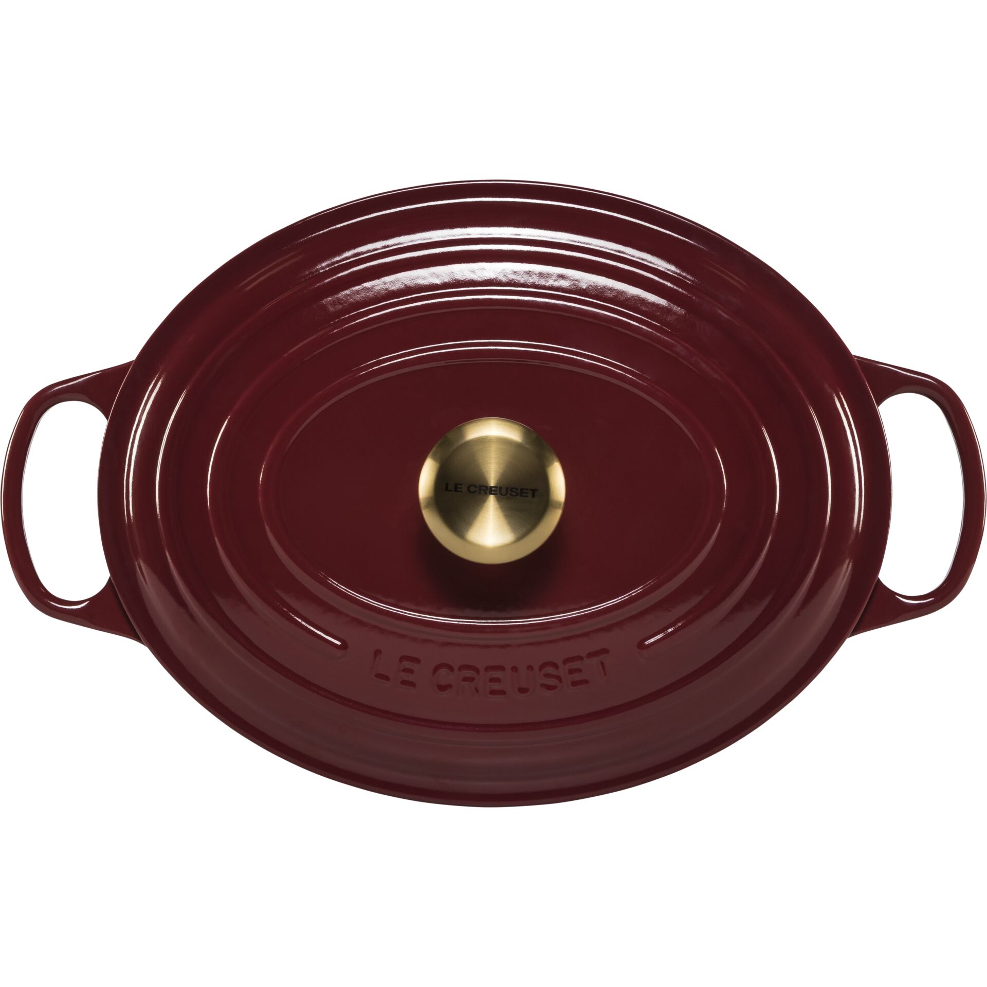 Le Creuset Signature Casserole oval 31 cm garnet