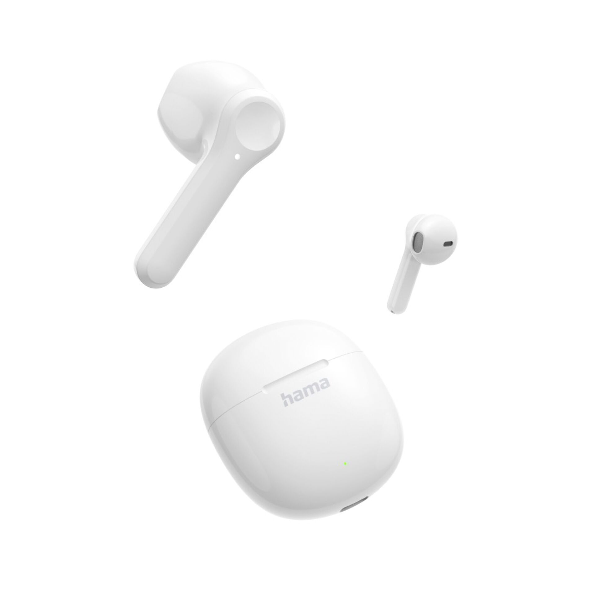 Hama Bluetooth In-Ear True Wireless Earbuds white