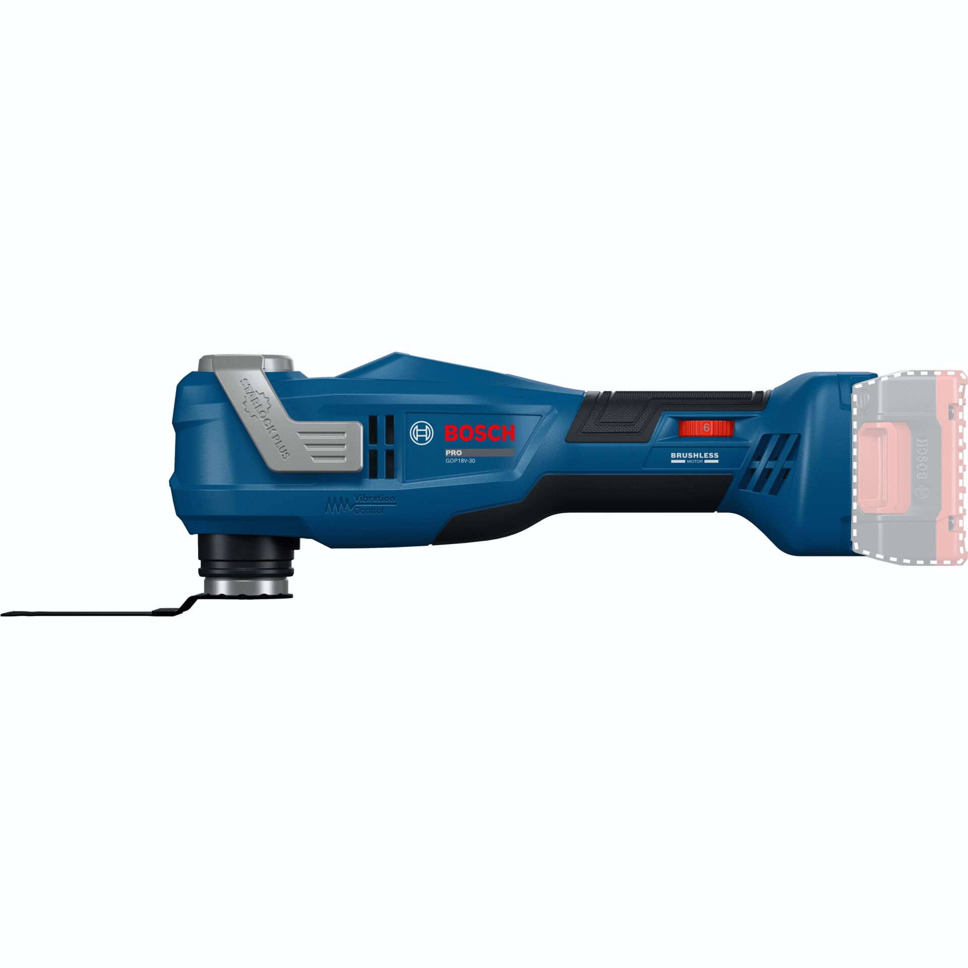 Bosch GOP18V-30 in L-BOXX Multifunktionswerkzeug