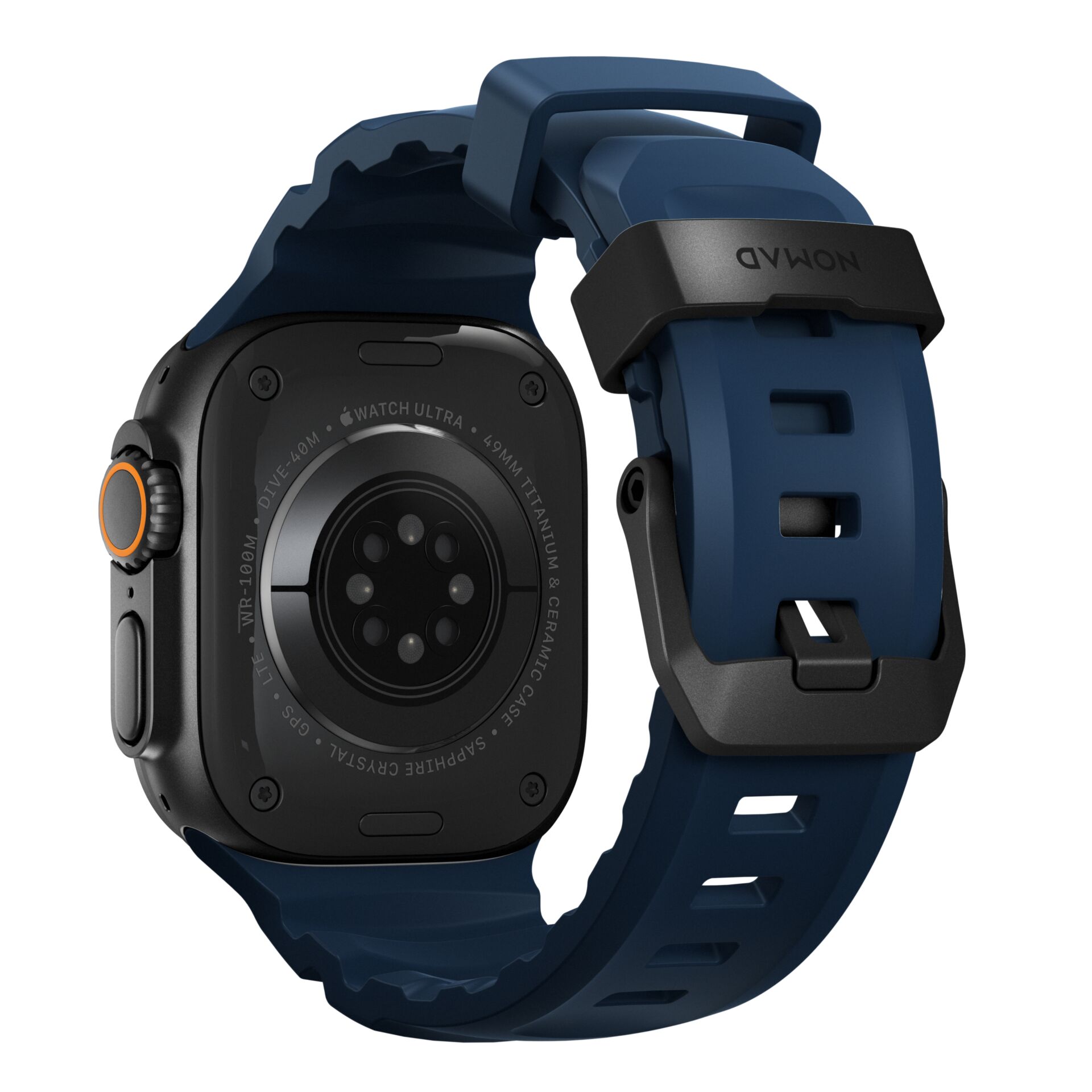 Nomad Rocky Point Band 42/44/45/ 49mm Atlantic Connector Black