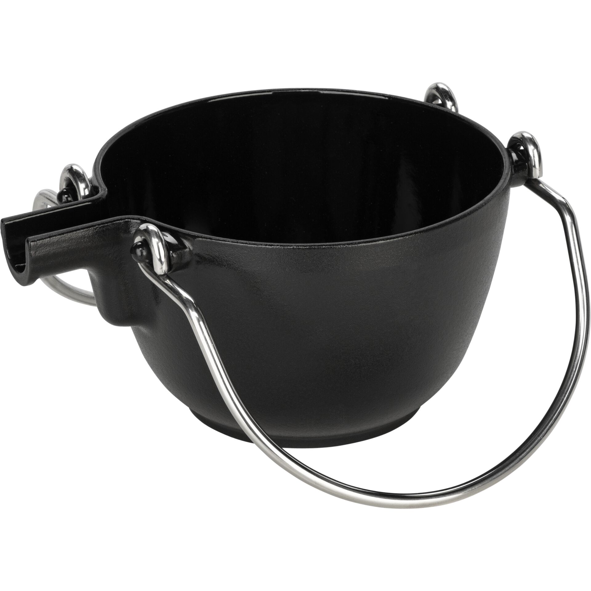 Staub Teapot 1,15 L round, Black Cast Iron