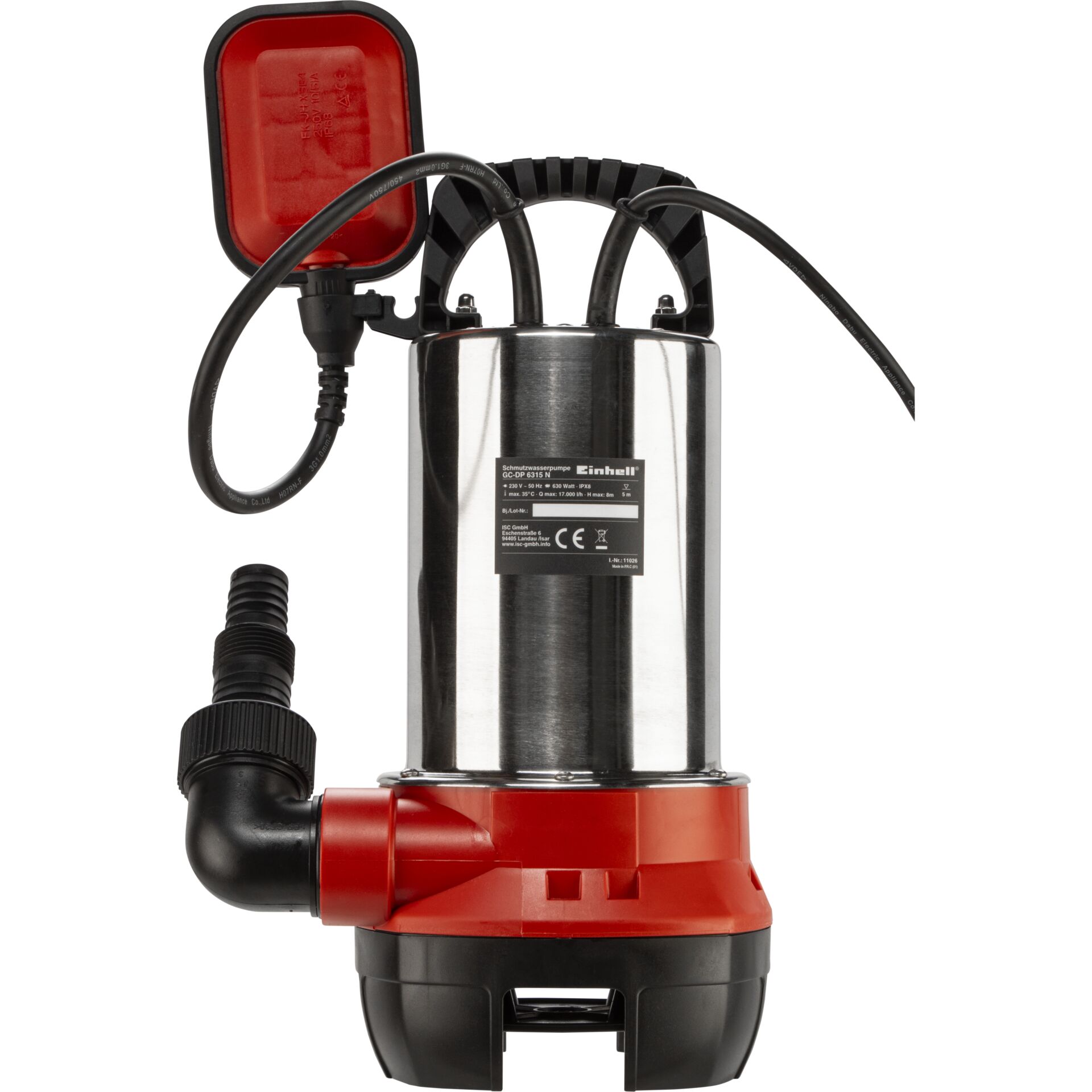 Einhell GH-DP 6315 N Submersible Dirty Water Pump