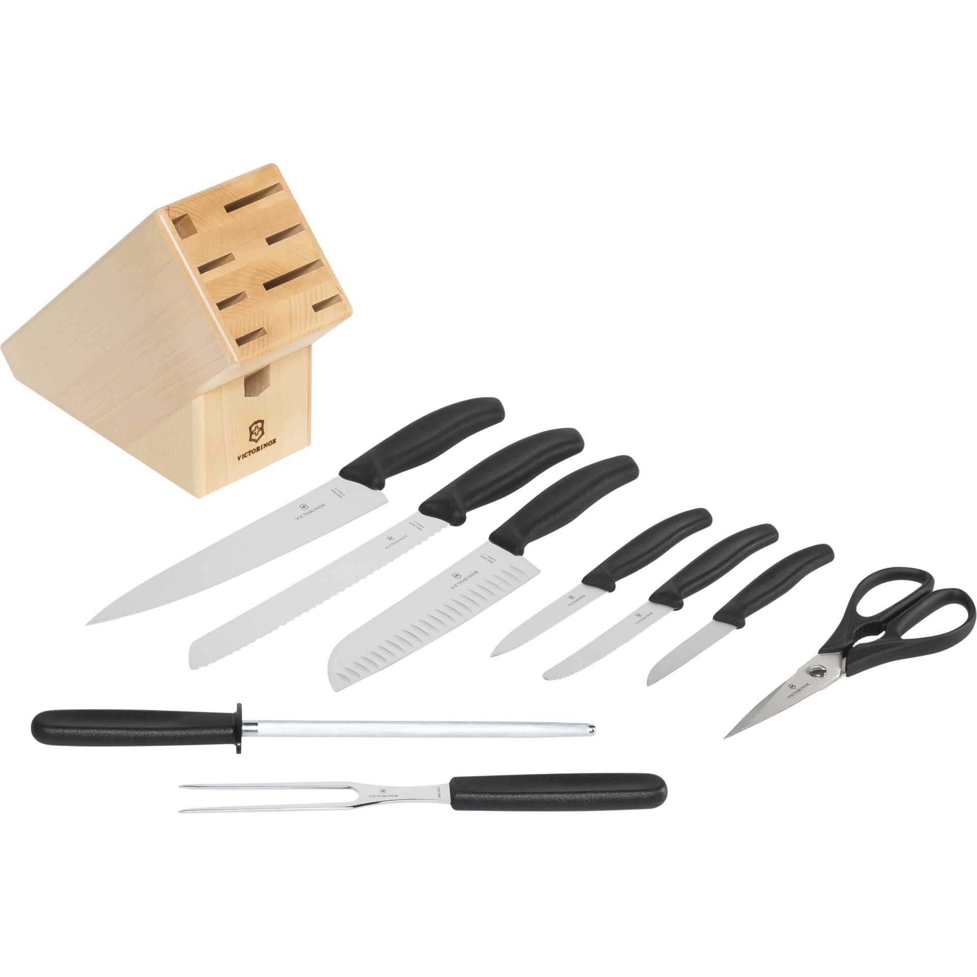 Victorinox Classic Knife Block 9 pcs.