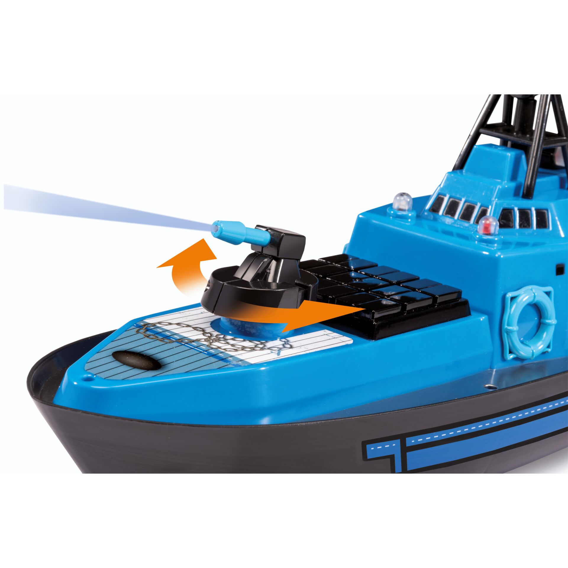 Carson Police Boat 2,4G 100% RTR