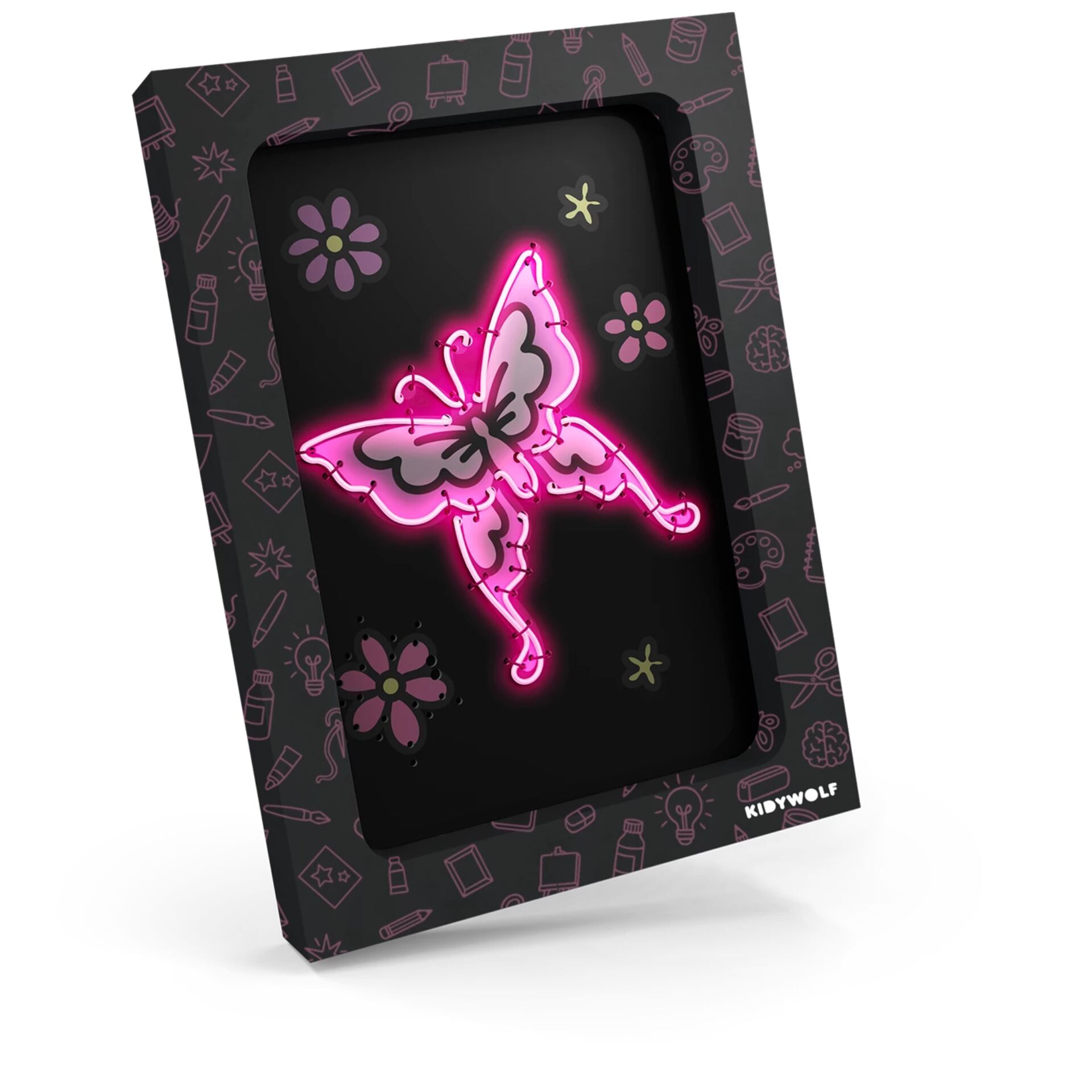 Kidywolf Illuminated Wall Decoration Set 3-pieces Princess