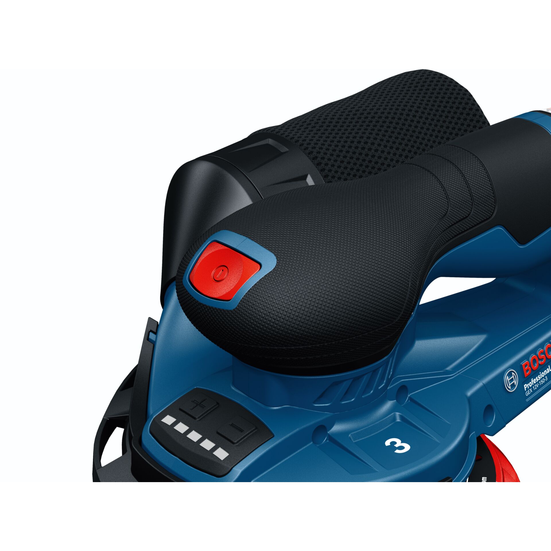 Bosch GEX 12V-150-3 in L-BOXX Akku-Exzenterschleifer