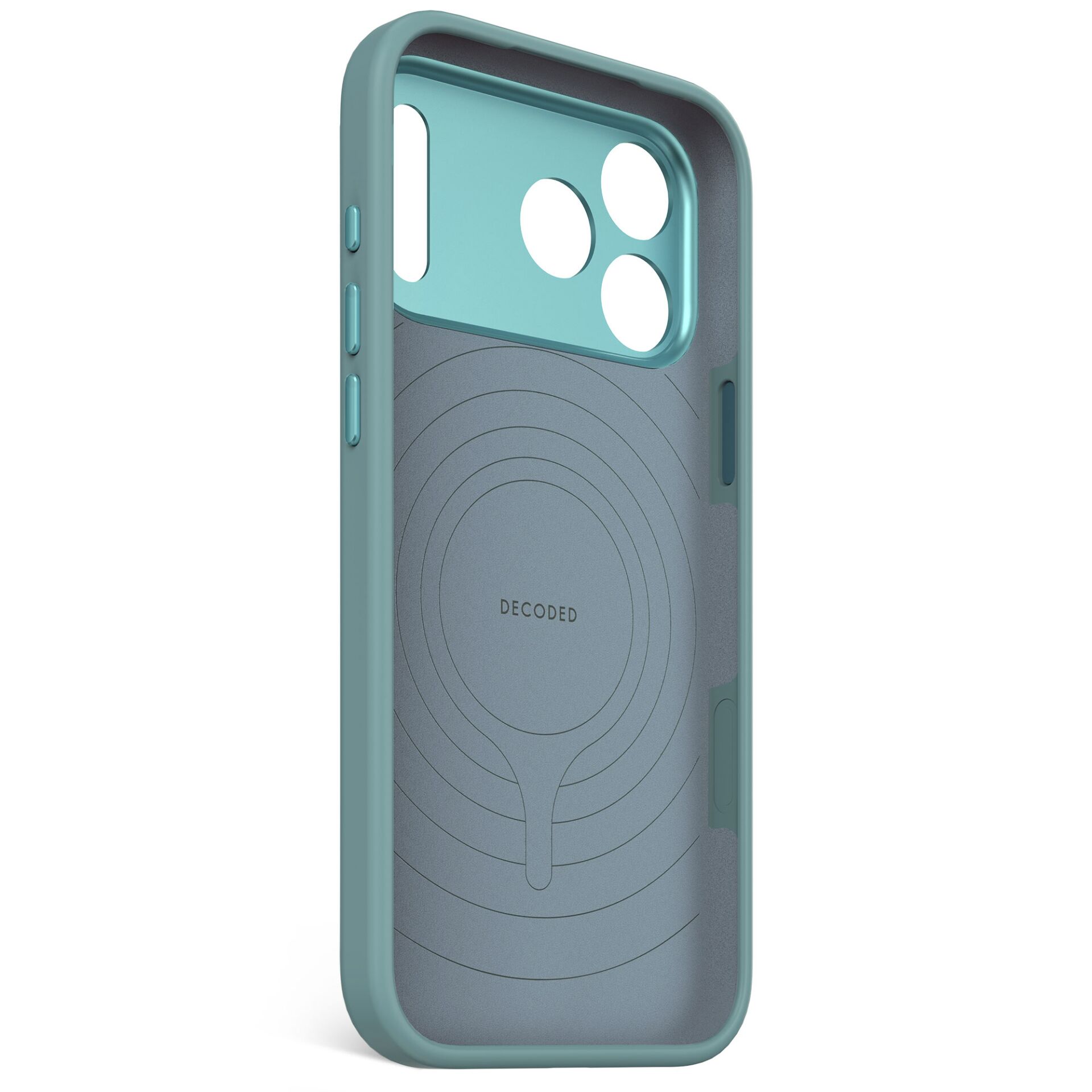 Decoded AntiMicrobial Silicone Backcover iP 17 Pro Max Blue
