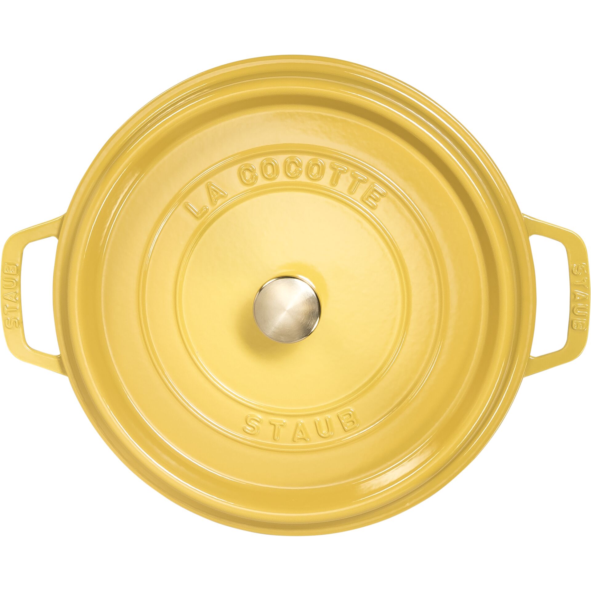 Staub La Cocotte 26cm Round, Citron, Cast Iron
