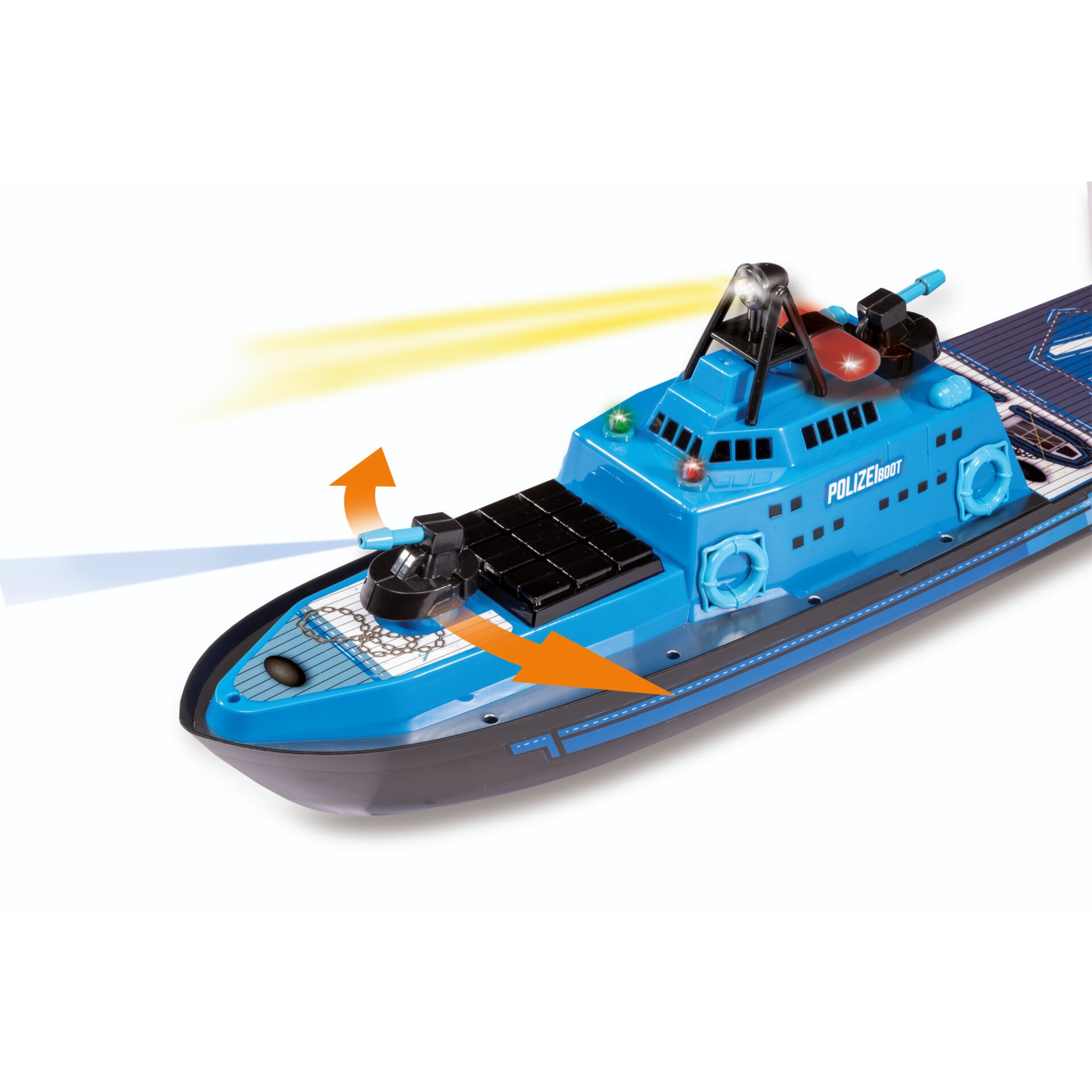 Carson Police Boat 2,4G 100% RTR