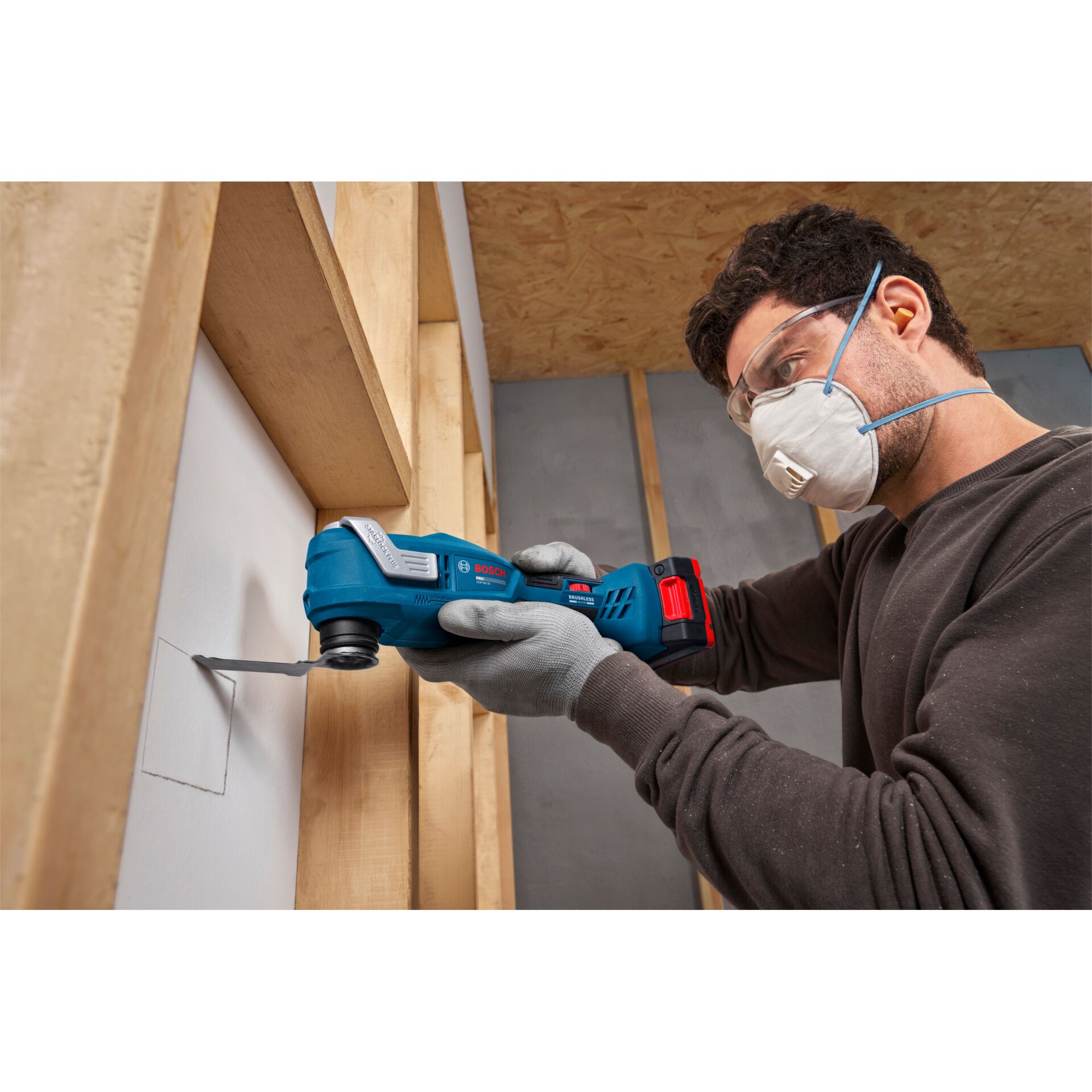 Bosch GOP18V-30 in L-BOXX Multifunktionswerkzeug
