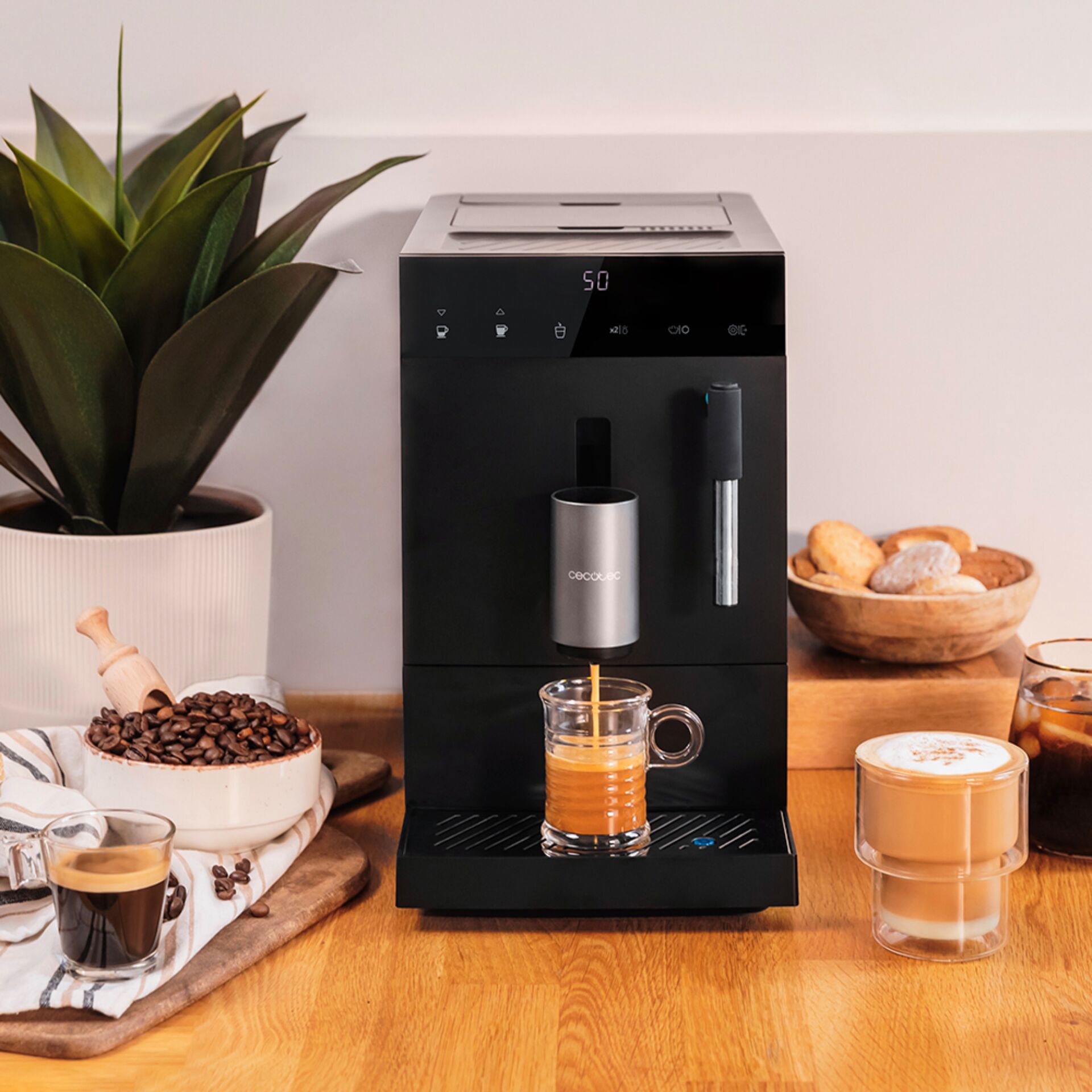 CECOTEC Superautomatica Cremmaet Compact Steam