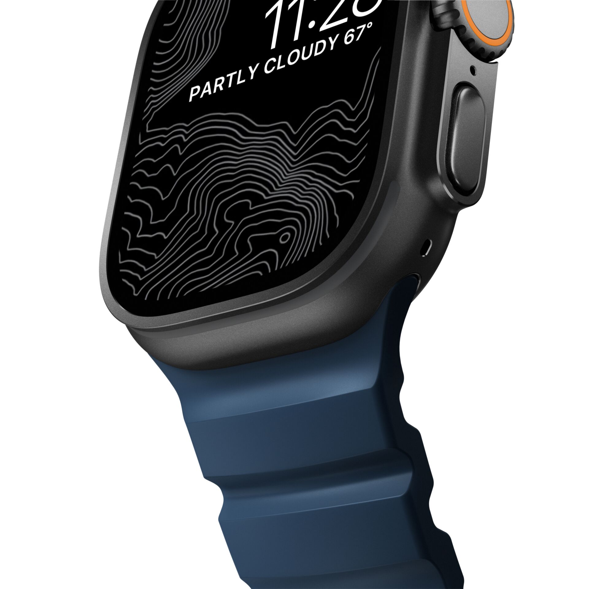Nomad Rocky Point Band 42/44/45/ 49mm Atlantic Connector Black