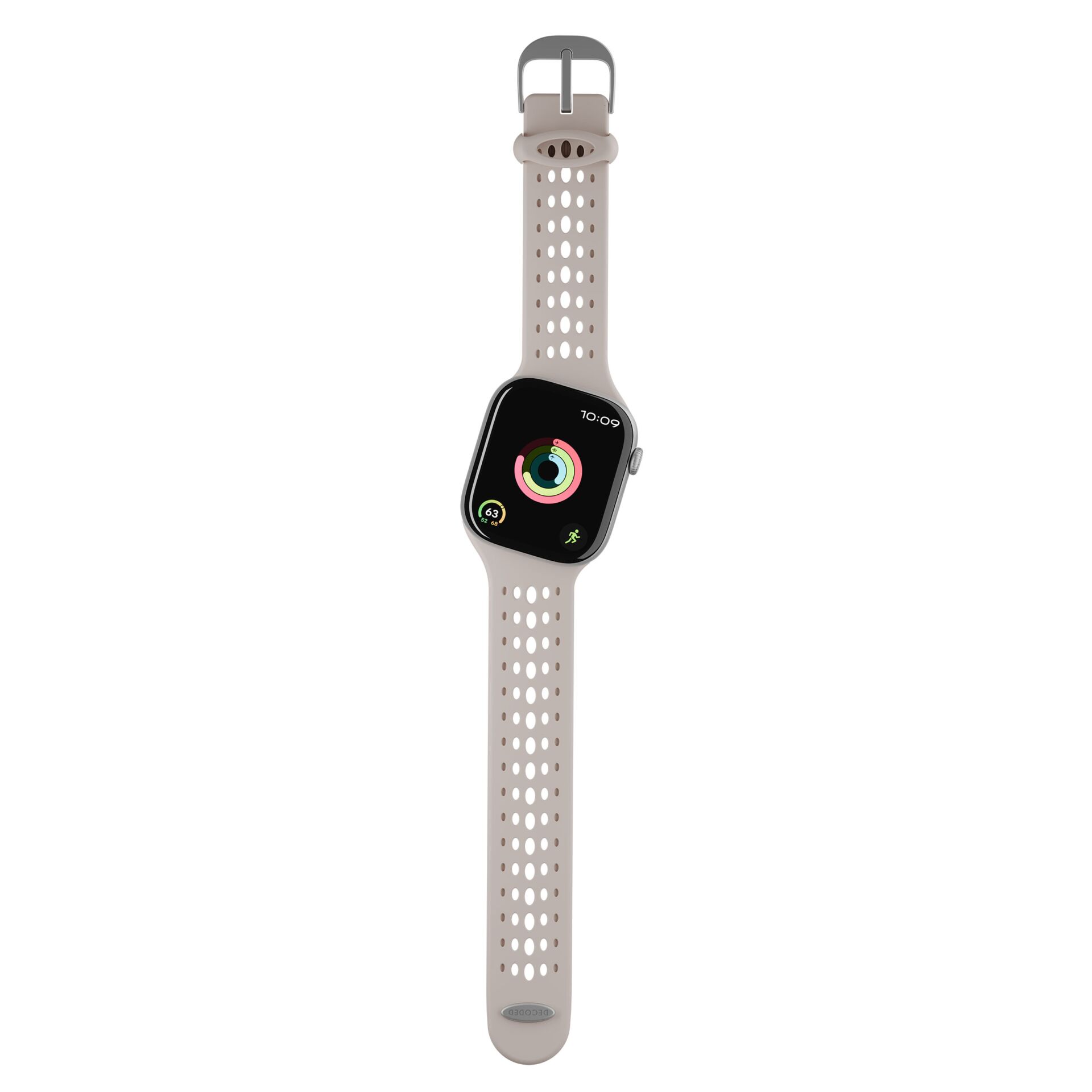 Decoded Silicone Ares O Strap for Apple Watch 40/42mm Clay