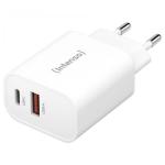 Intenso Power Adapter W30AC 1x USB-A 1x USB-C 30W     white
