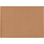 Hama Wrinkled Bookbound 24x17 36 white pages brown 7614