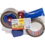 Tesa Tesapack Dispenser Promo incl.2 Pack.Tap.Brown 66mx50mm
