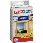 Tesa Insect Stop for Windows Hook&Loop 1,7x1,8m Black 55914