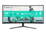 Philips Evnia 34M2C3500L 34 Inch WQHD Curved Monitor