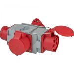 Brennenstuhl Cross distributor CEE400V/16A 3 fold