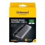 Intenso Powerbank HE25000   grau 25000 mAh  Ladeleistung 140 Watt