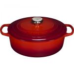 Le Creuset Signature Casserole oval 29 cm Cerise