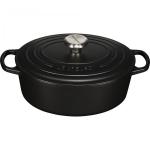 Le Creuset Signature Cast Iron Oval Casserole 27cm flint