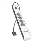 Belkin Surge Prot. Strip 4outlet 2xUSB-A, 2m Cabel  BSV401vf2M-V2