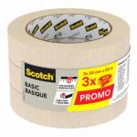 3x1 Scotch Abdeckband Basic 24mmx50m, beige 2010/24