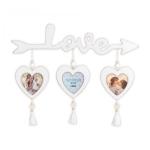ZEP Delia                  3x9x9 Wood white three hearts    RE366