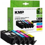 KMP Multipack compatible with Canon PGI-580/CLI-581 BKCMY XXL
