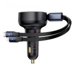 Baseus Enjoyment Pro Charger C+ Retractable & iP Cable 60W